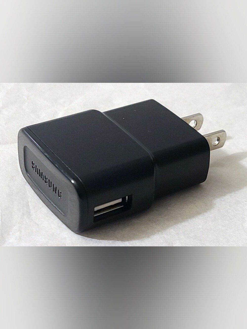 Samsung - AC to USB-A Wall Power Travel Adapter Charger (5V-0.7A or 1.0A)